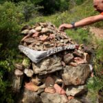 ometto di pietre in Sardegna